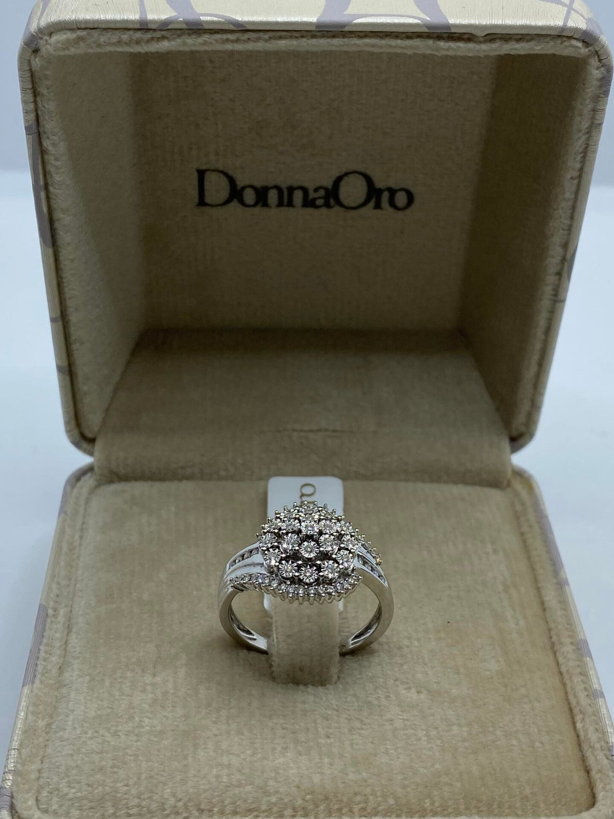 Anello Fantasia Donna Oro 18KT con Diamanti Ct. 0.23
