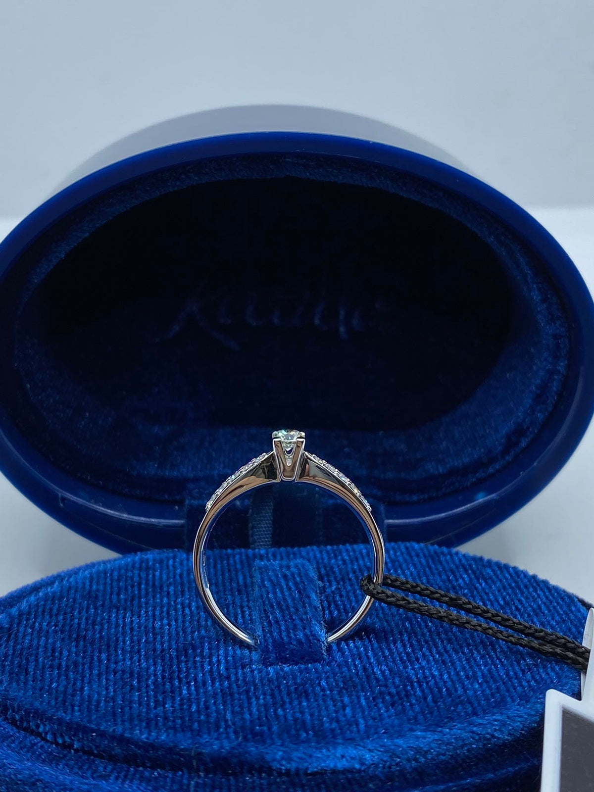 Anello Solitario Recarlo Maria Teresa con Diamanti Ct. 0.27