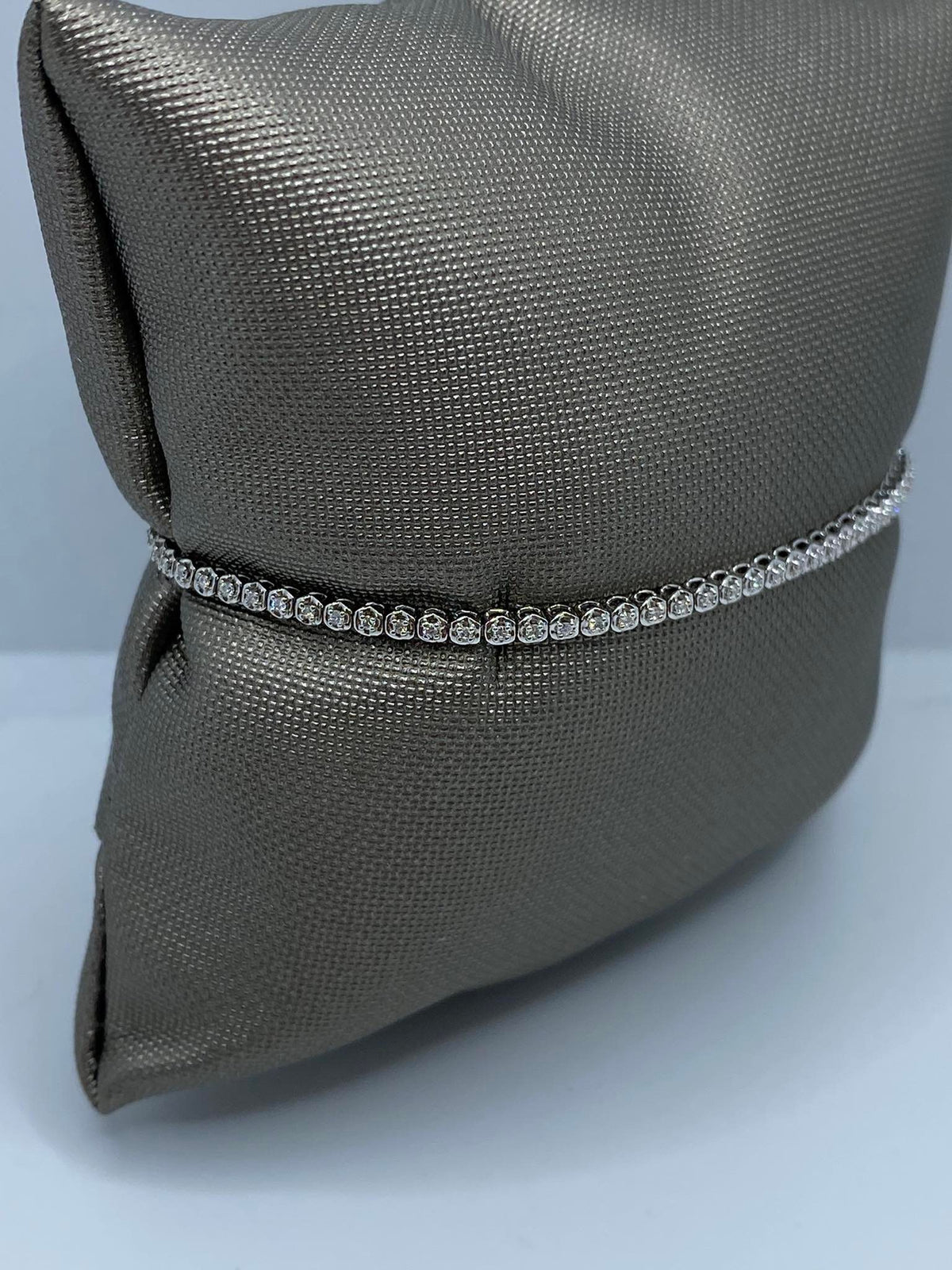 Bracciale Tennis Donna Oro 18KT con Diamanti Ct. 0.40