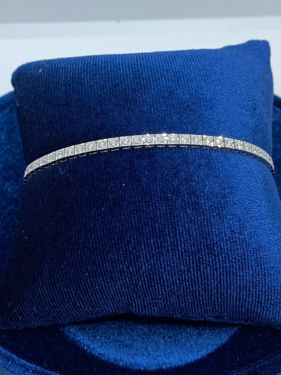 Bracciale Tennis Recarlo in Oro 18KT 18KT e Diamanti Ct. 1.60