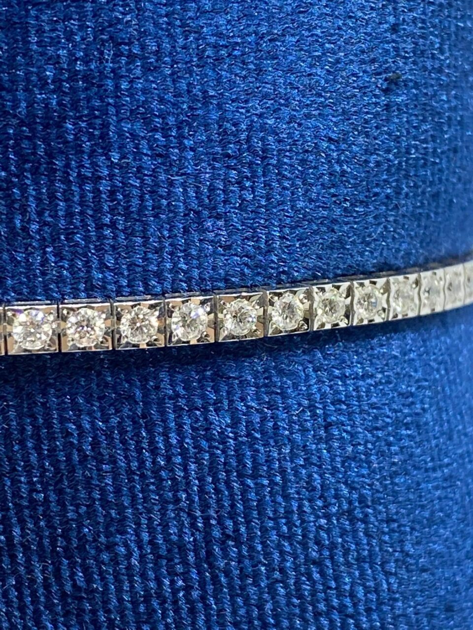 Bracciale Tennis Recarlo in Oro 18KT 18KT e Diamanti Ct. 1.60