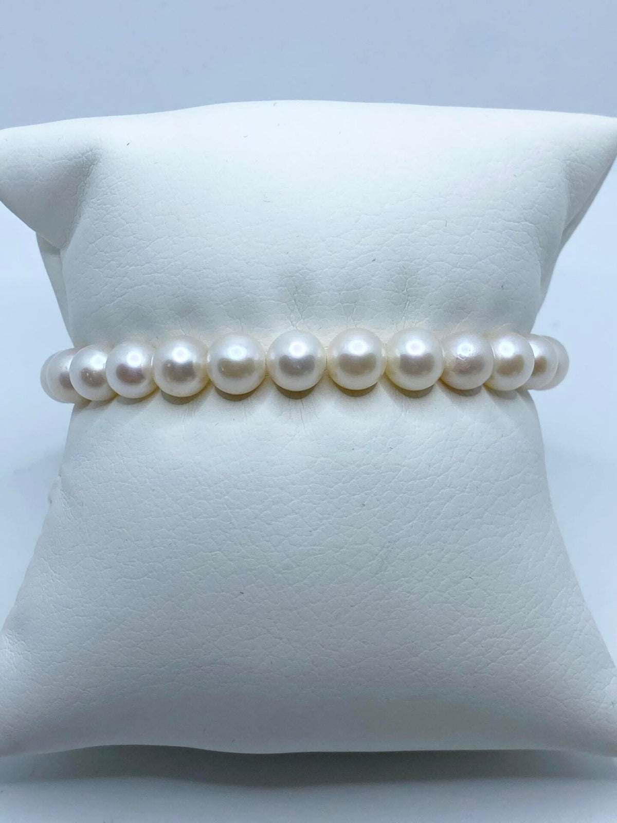 Bracciale Donna Oro 18KT con Perle Naturali mm 7,5-8