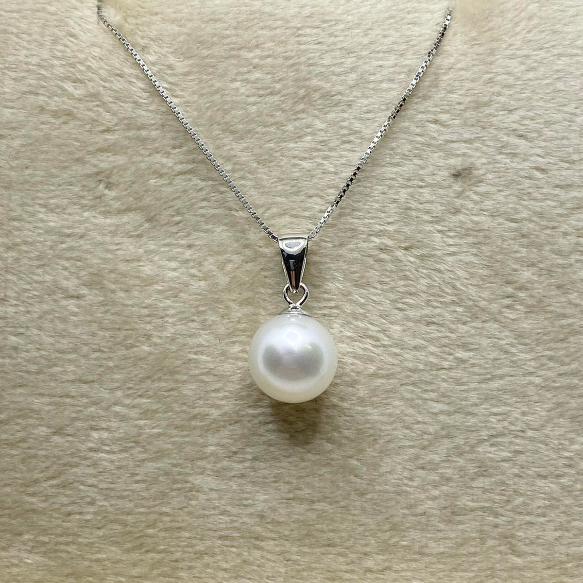 Collana Donna Oro 18KT con Perla Naturale mm 7,5-8