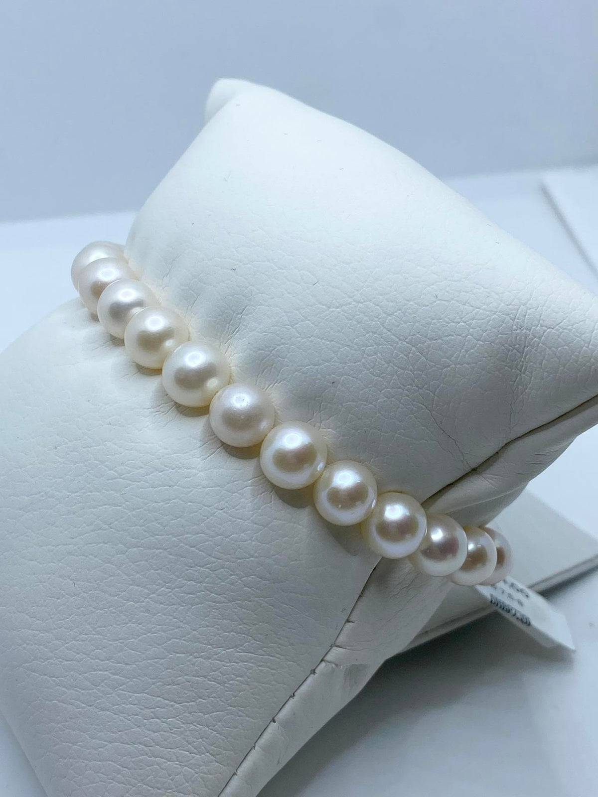 Bracciale Donna Oro 18KT con Perle Naturali mm 7,5-8