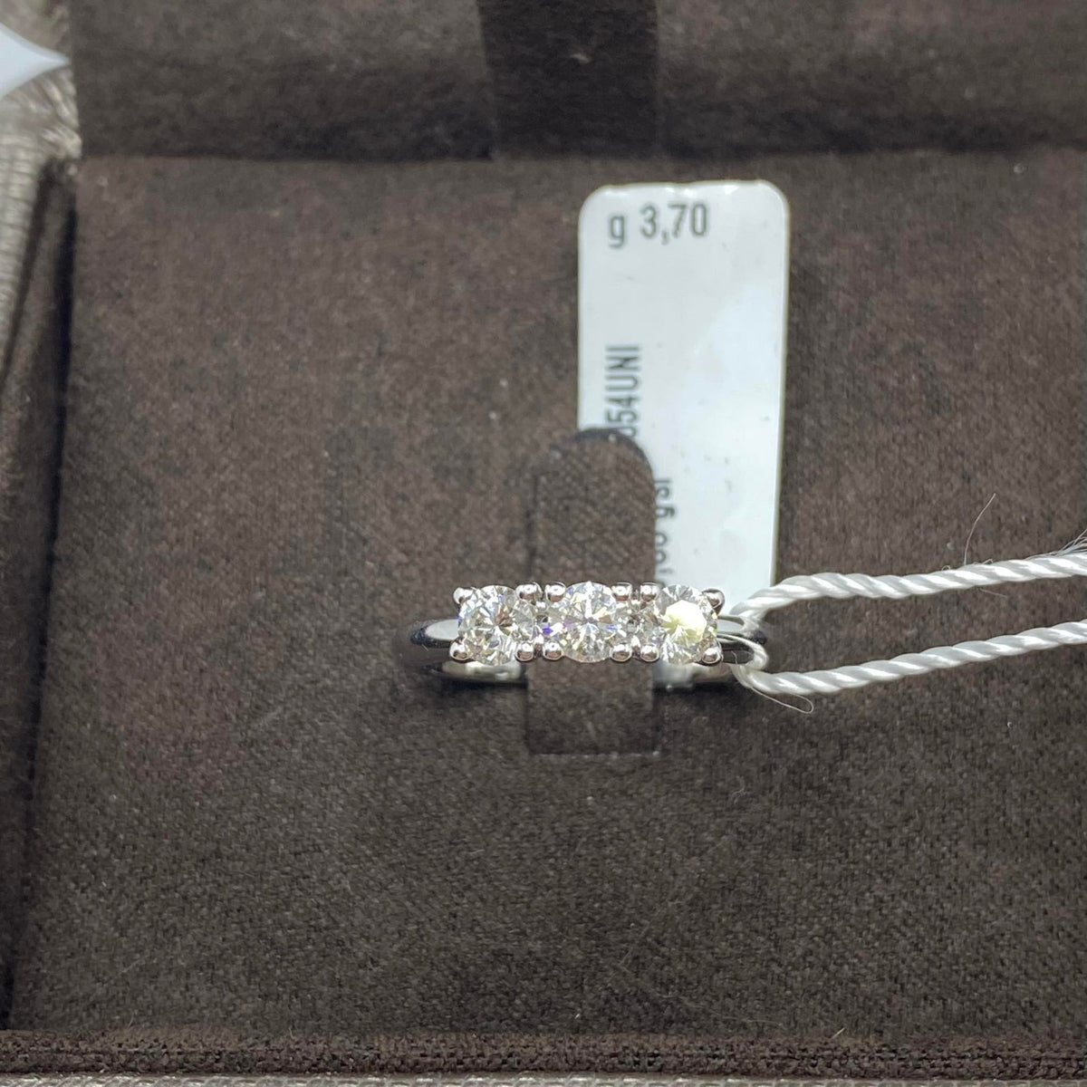 Anello Crivelli Trilogy in Oro 18KT e Diamanti Ct 0.63