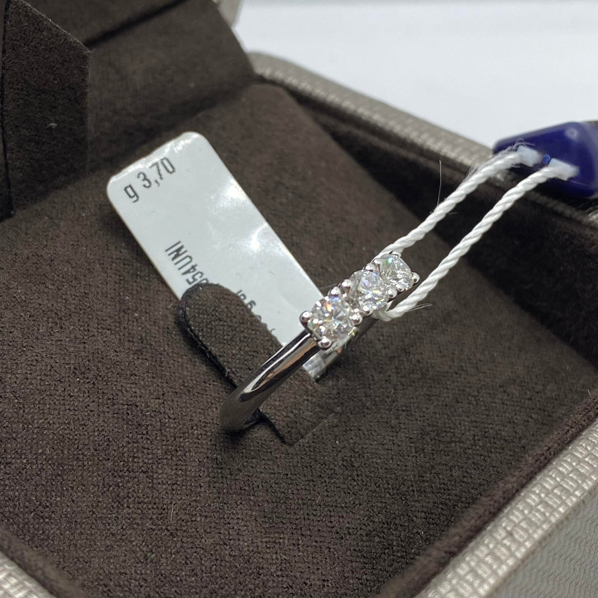 Anello Crivelli Trilogy in Oro 18KT e Diamanti Ct 0.63