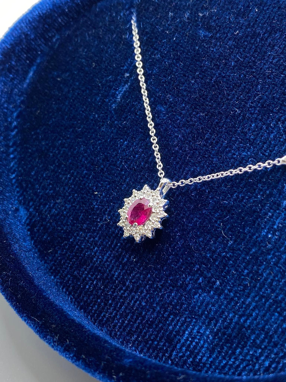 Collana Recarlo con Rubino e Diamante