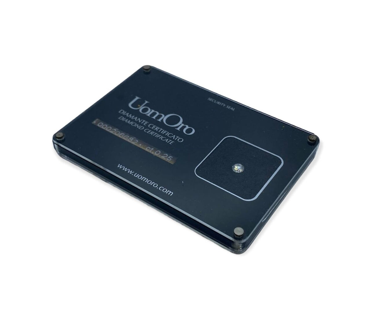 Blister Uomo Oro 18KT D-VS