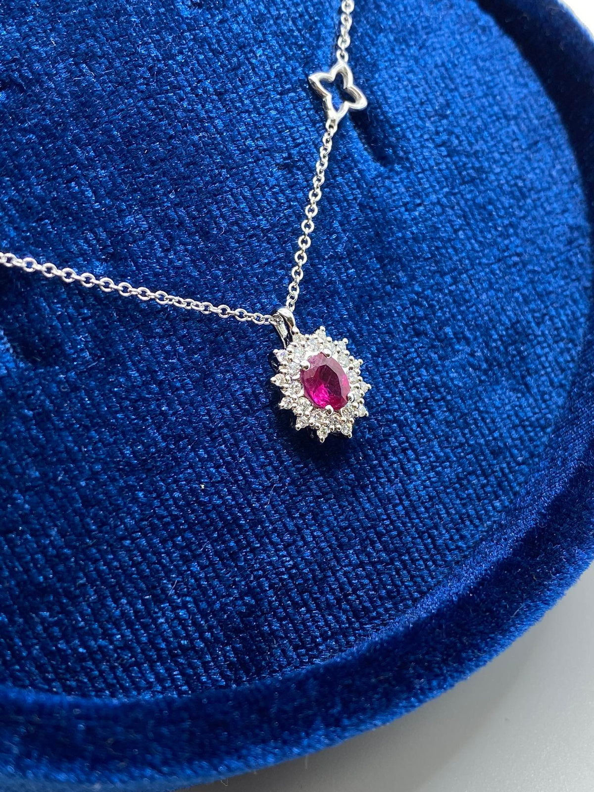 Collana Recarlo con Rubino e Diamante