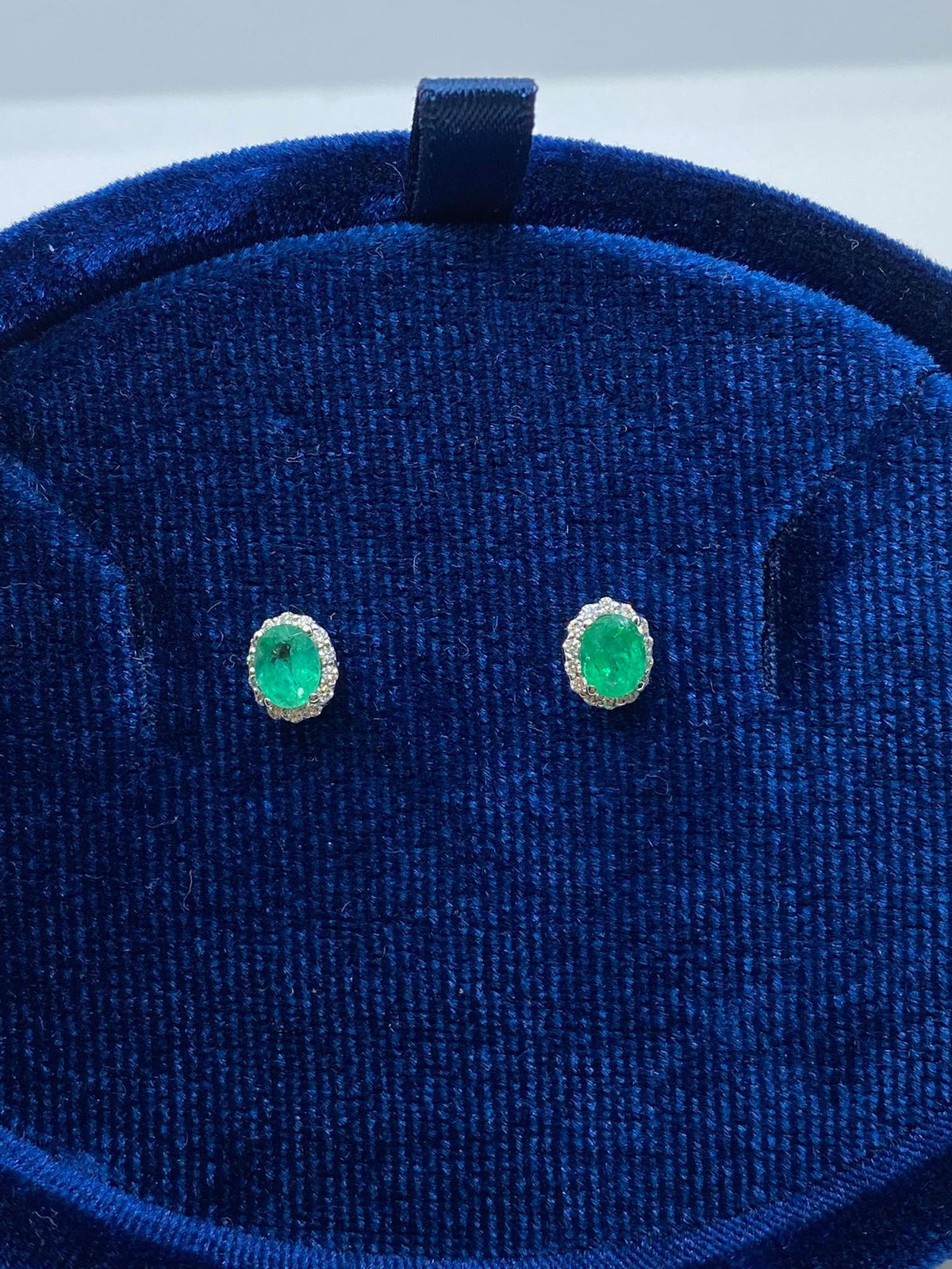 Orecchini Donna Recarlo Iris con Smeraldi e Diamanti