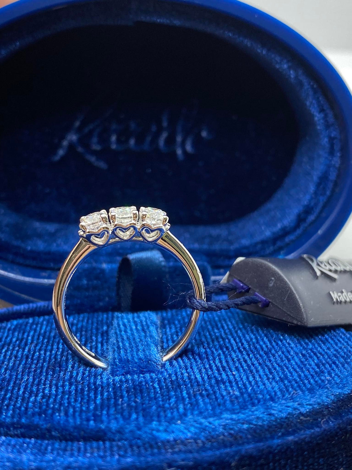 Anello Recarlo Trilogy Anniversary Ct 0.66