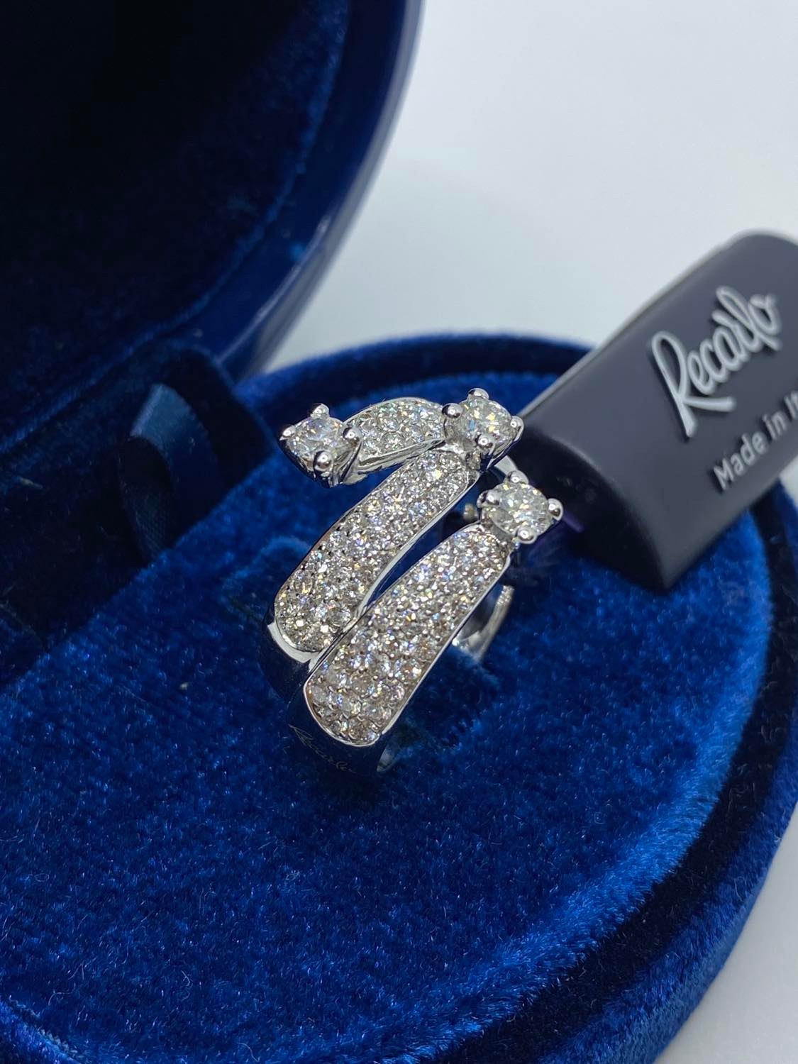 Anello Recarlo Trilogy Eternity con Diamanti Ct 1,66
