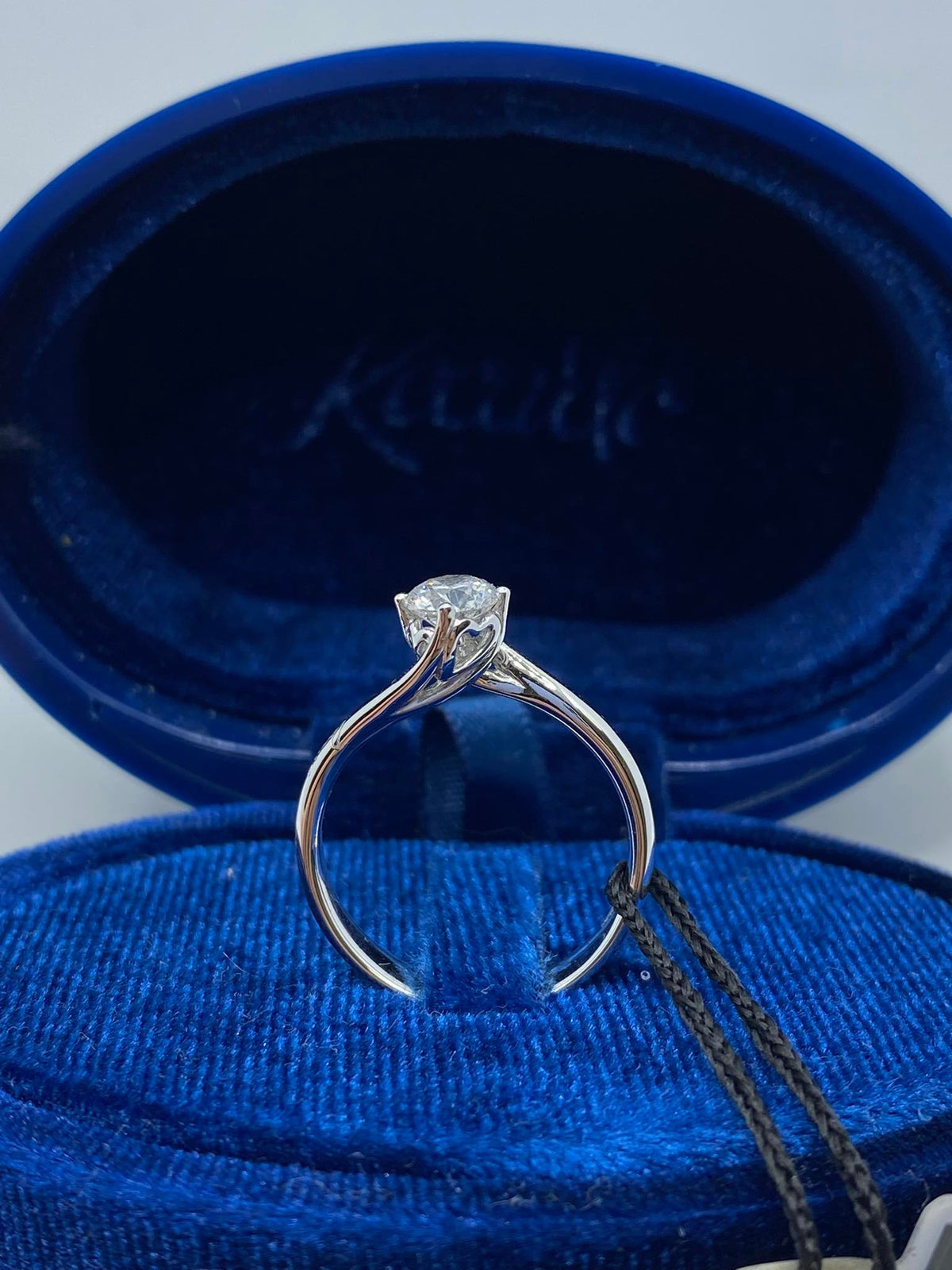 Anello Solitario Recarlo Anniversary CT 0.58