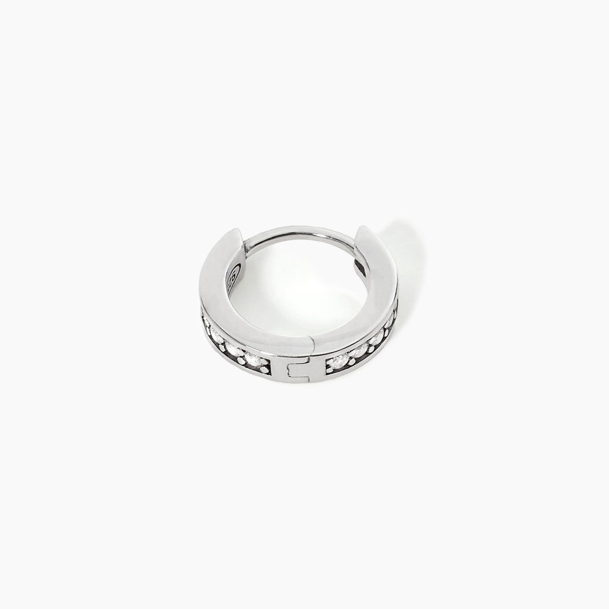 Mono Orecchino a Cerchio Uomo Mabina in Argento - 563530