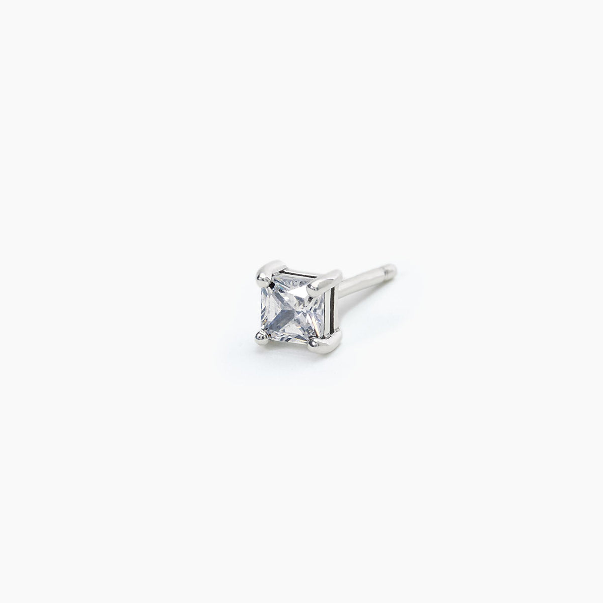 Mono Orecchino Mabina Uomo in Argento e Zircone - 563523