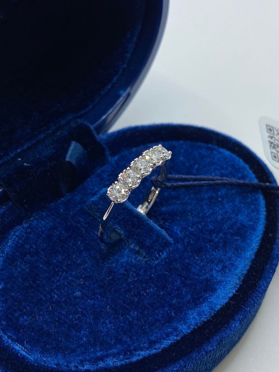 Anello Recarlo Veretta Anniversary con Diamanti Ct. 0.53