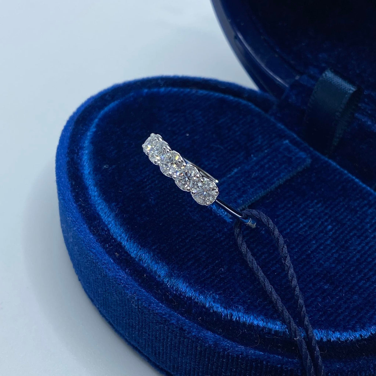 Anello Recarlo Veretta Anniversary con Diamanti Ct. 0.75
