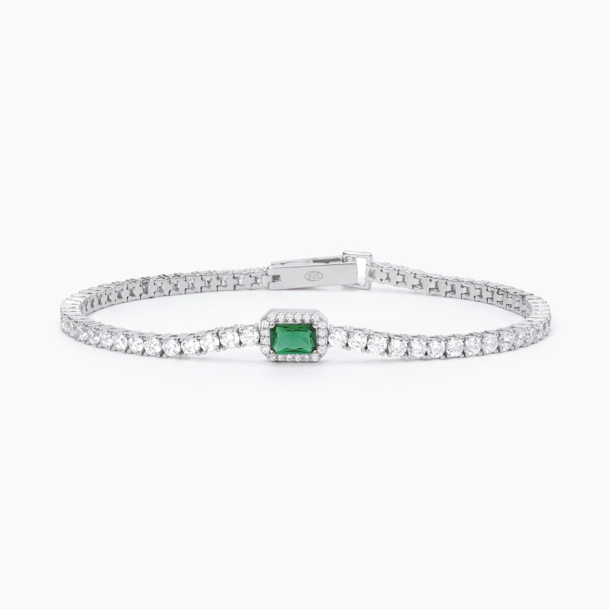 Bracciale Tennis Donna Mabina in Argento con Zirconi - 533636/M