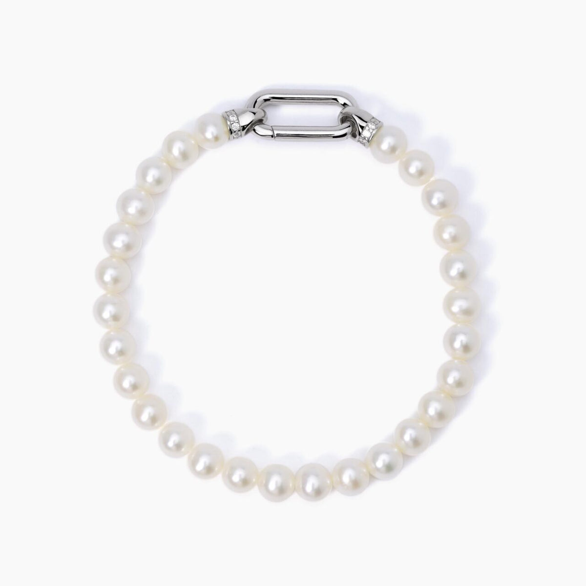 Bracciale Donna Mabina con Perla Coltivate e Argento - 533644-S