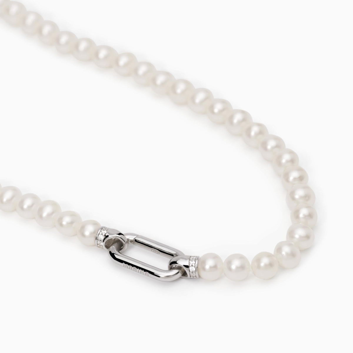Collana Donna Mabina con Perla Coltivate e Argento - 553511