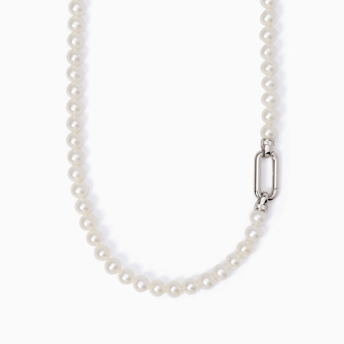 Collana Donna Mabina con Perla Coltivate e Argento - 553511