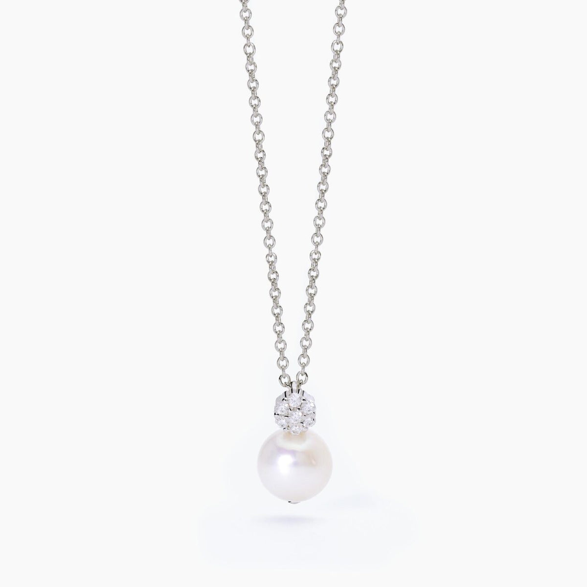 Collana Donna Mabina in Argento con Perla Fior Fiore- 553546