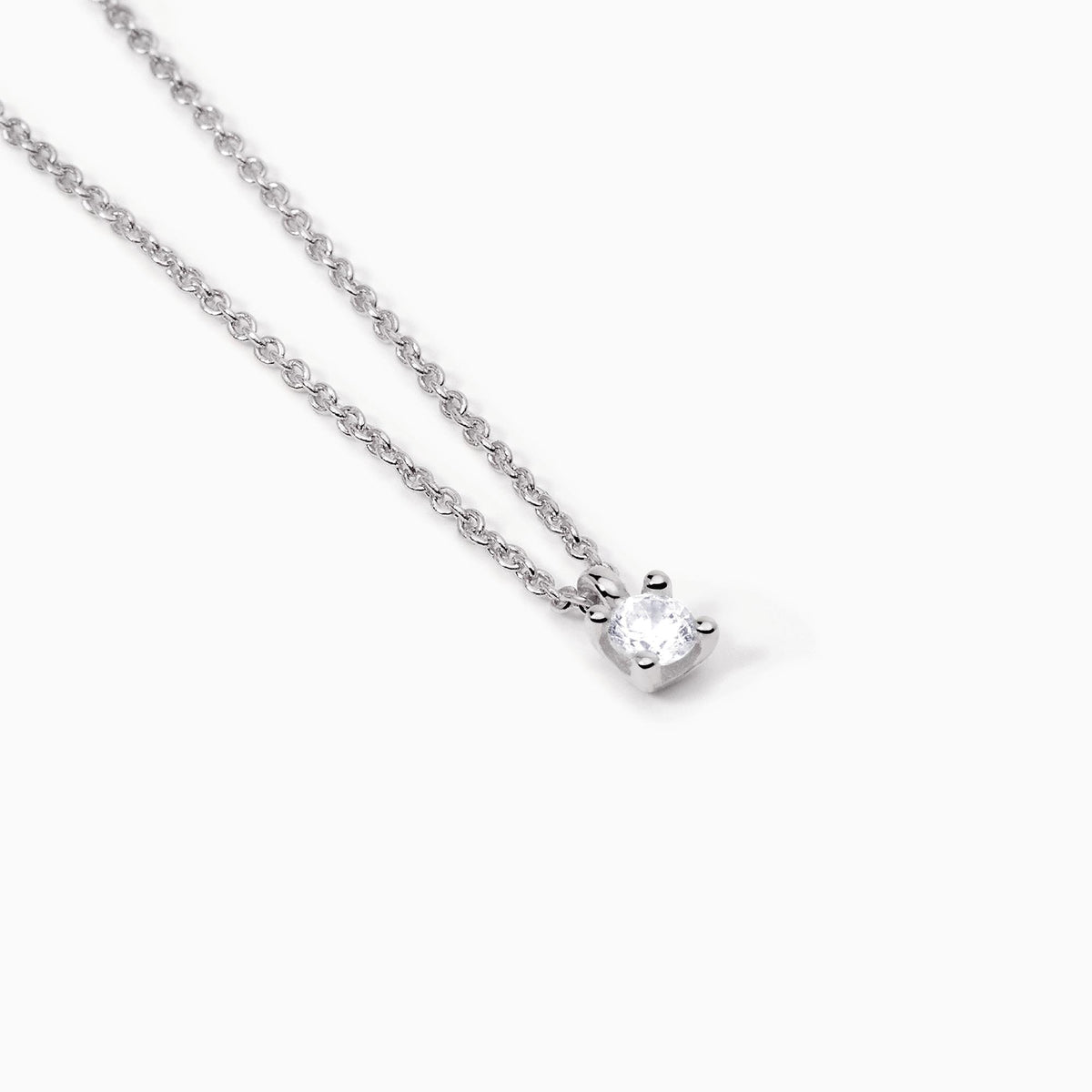 Collana Punto Luce Donna Mabina in Argento Shiny