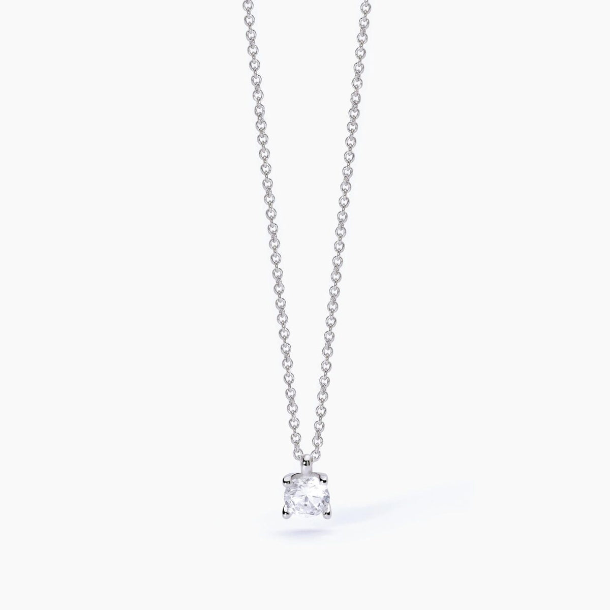 Collana Punto Luce Donna Mabina in Argento Shiny