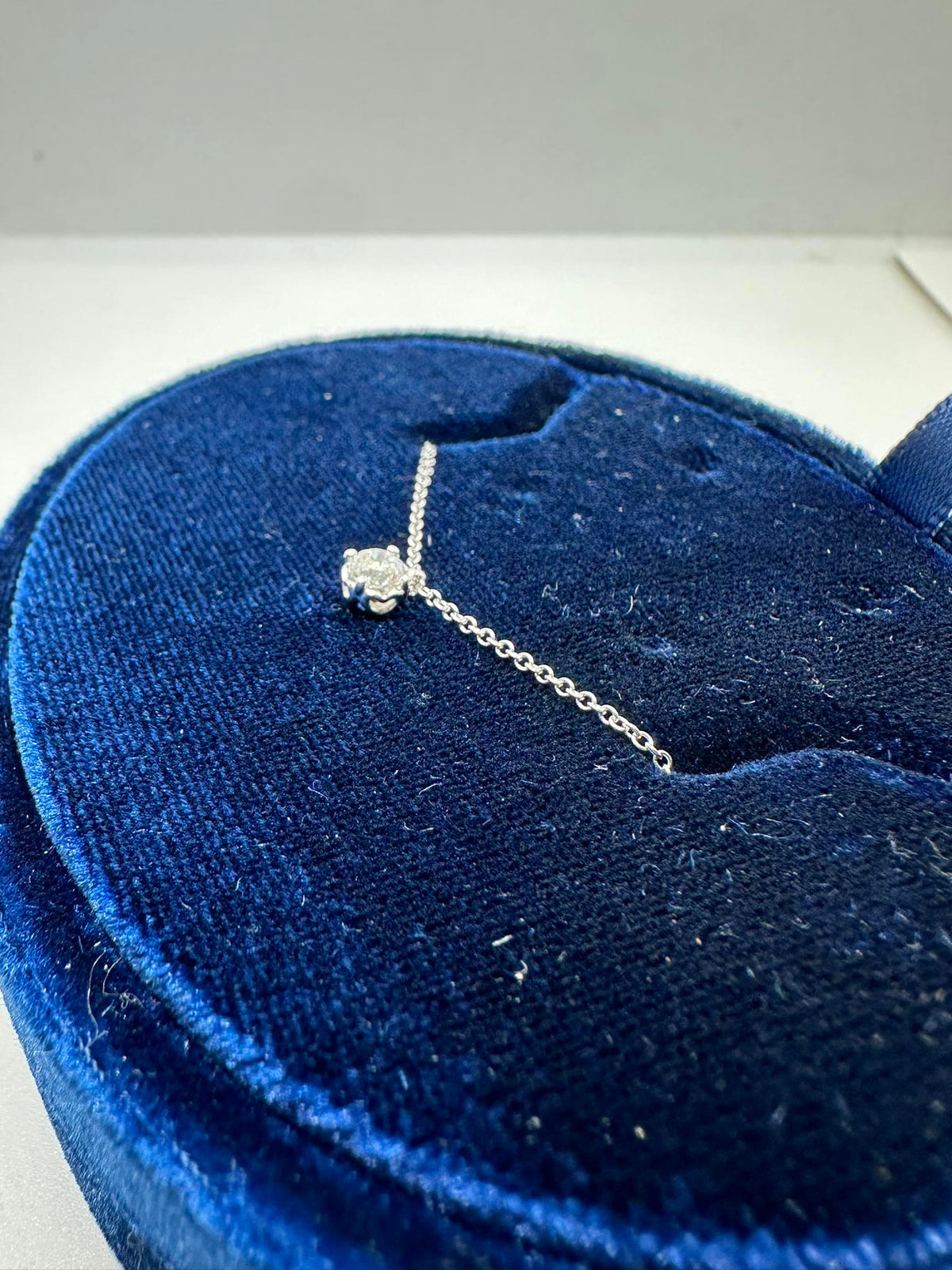 Collana Donna Punto Luce Anniversary in Oro 18KT e Diamante ct. 0,21