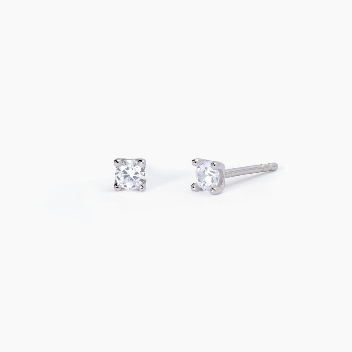 Orecchini Punto Luce Donna Mabina in Argento Shiny
