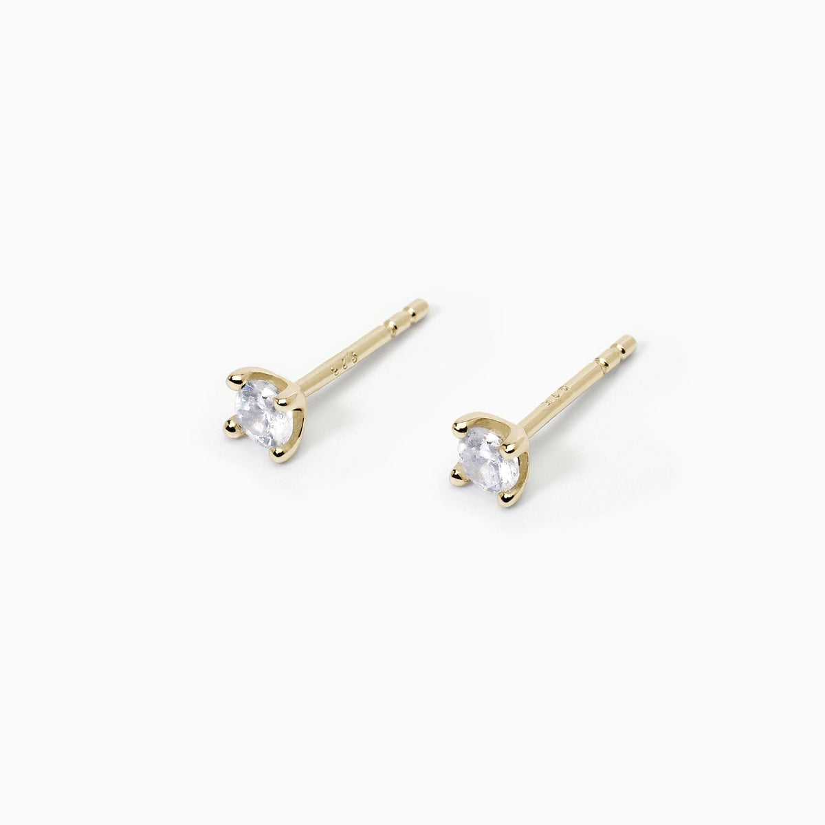 Orecchini Punto Luce Donna Mabina in Argento Dorato