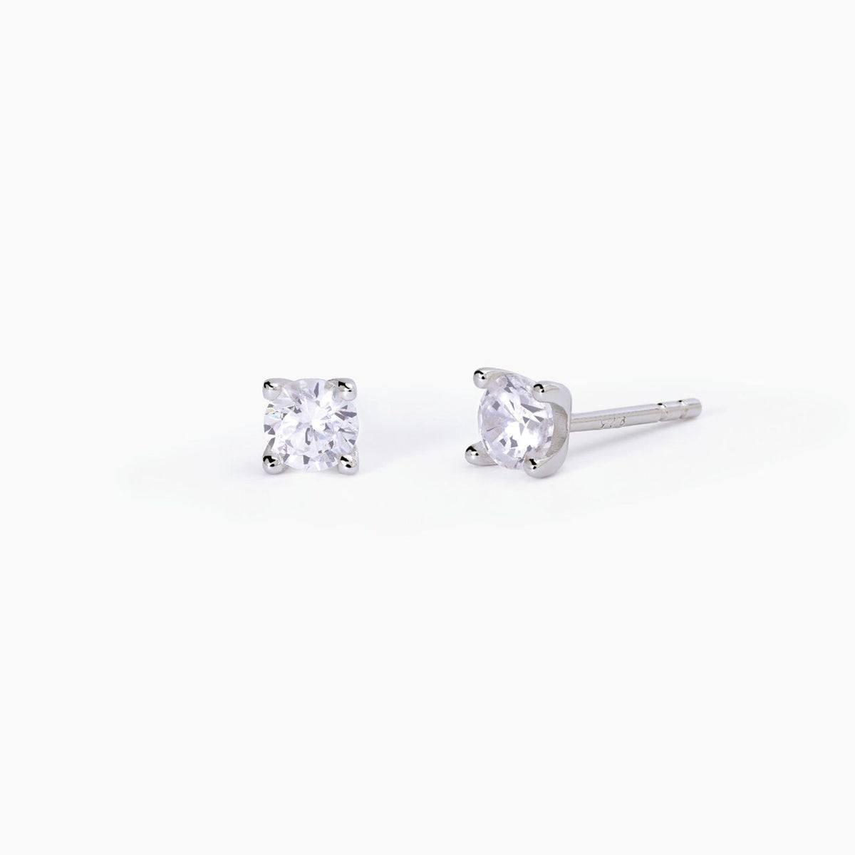 Orecchini Punto Luce Donna Mabina in Argento Shiny