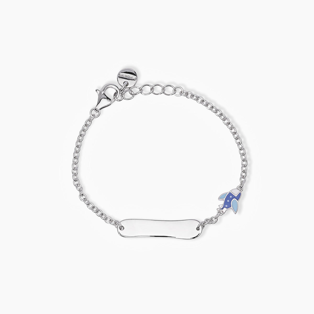 Bracciale Mabina Bambino in Argento con Targhetta