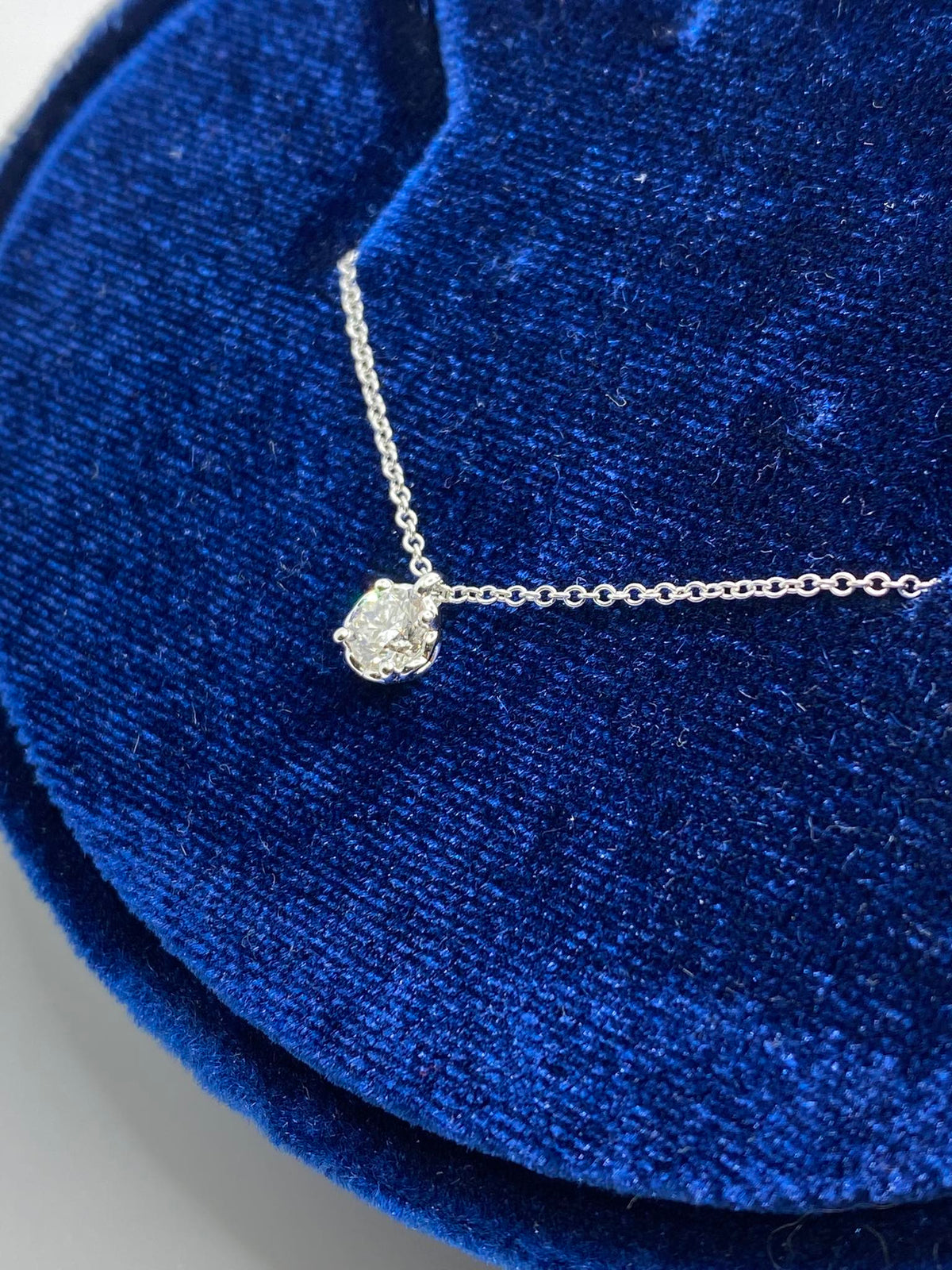 Collana Donna Punto Luce Anniversary in Oro 18KT e Diamante ct. 0,31
