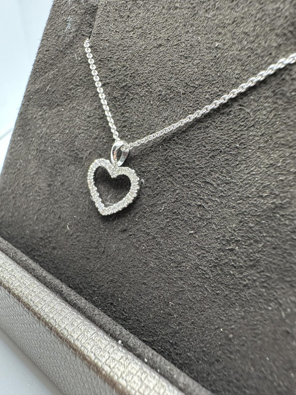 Collana donna Crivelli con Cuore con Diamanti