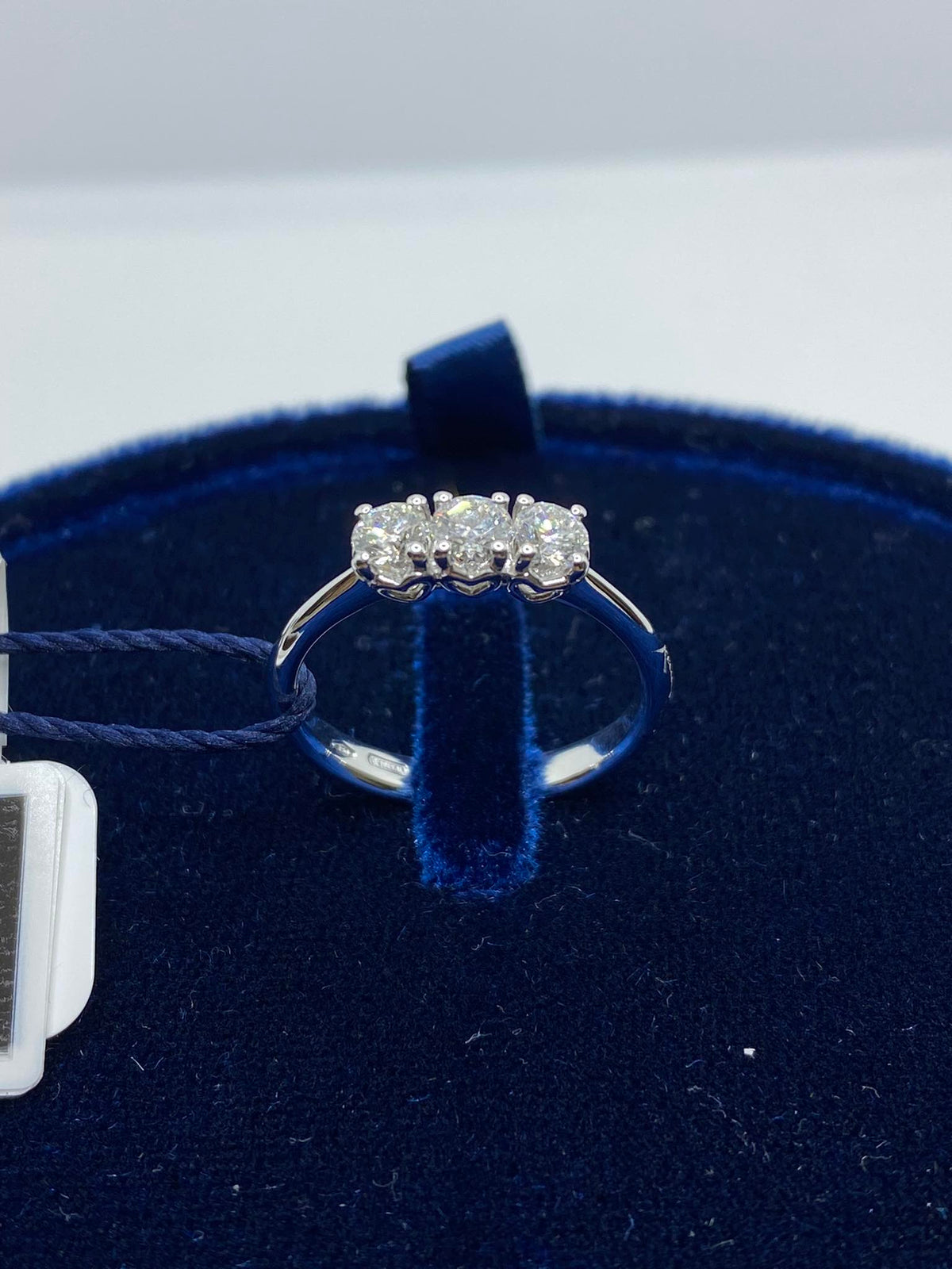 Anello Donna Trilogy Recarlo Anniversary con Diamanti Ct. 0.54