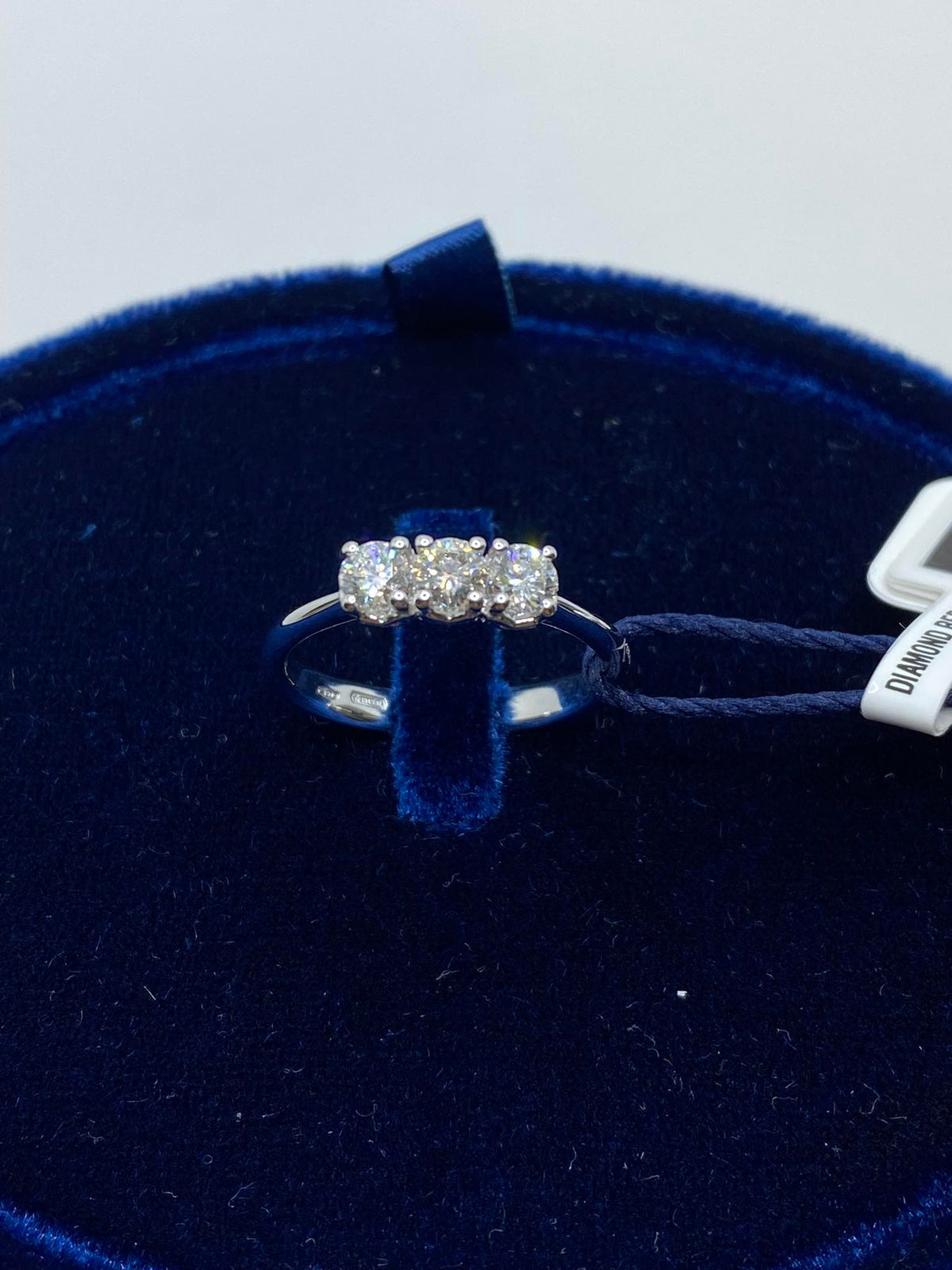 Anello Donna Trilogy Recarlo Anniversary con Diamanti Ct. 0.54