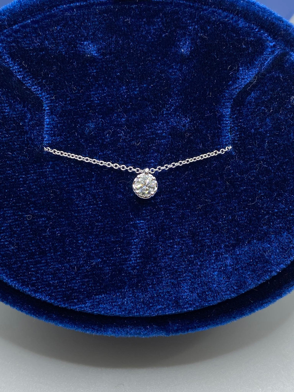 Collana Donna Punto Luce Anniversary in Oro 18KT e Diamante ct. 0,25