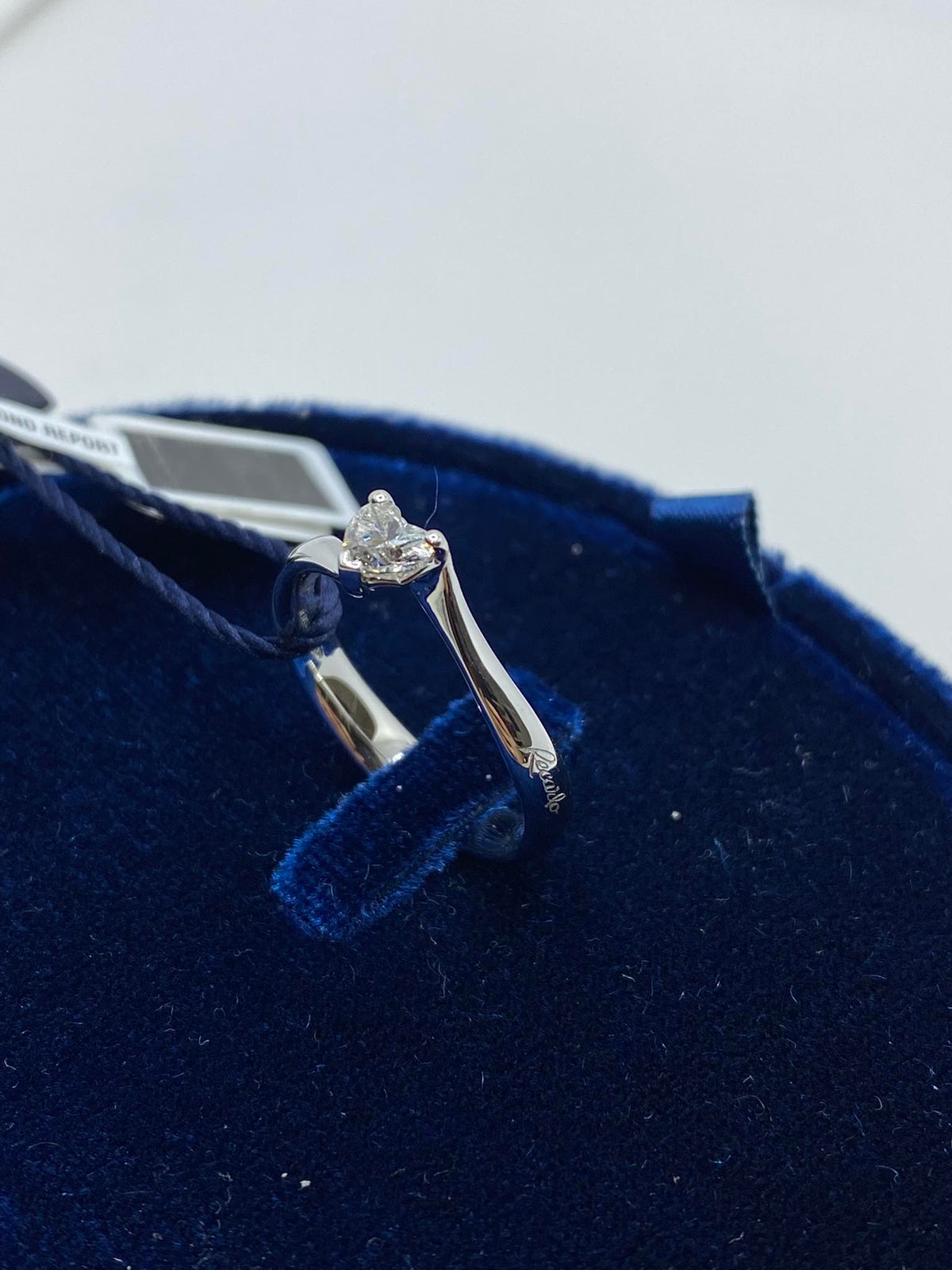 Anello Solitario Recarlo Anniversary in Oro 18KT 18KT e Diamante