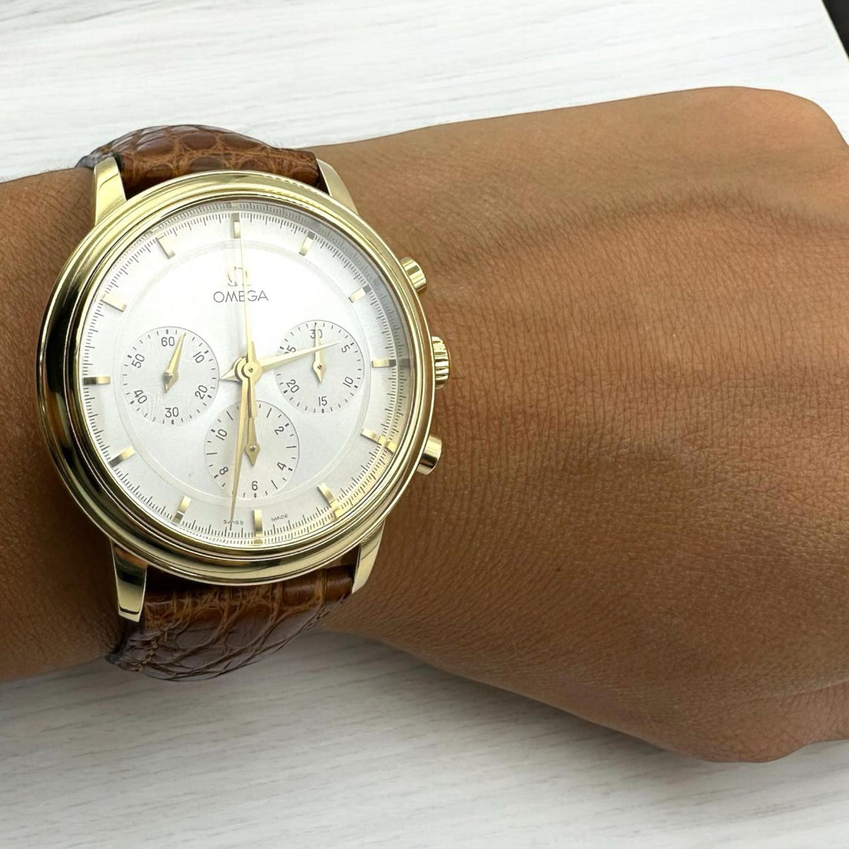 Orologio Omega De Ville Prestige in Oro 18KT 18KT Swiss Made