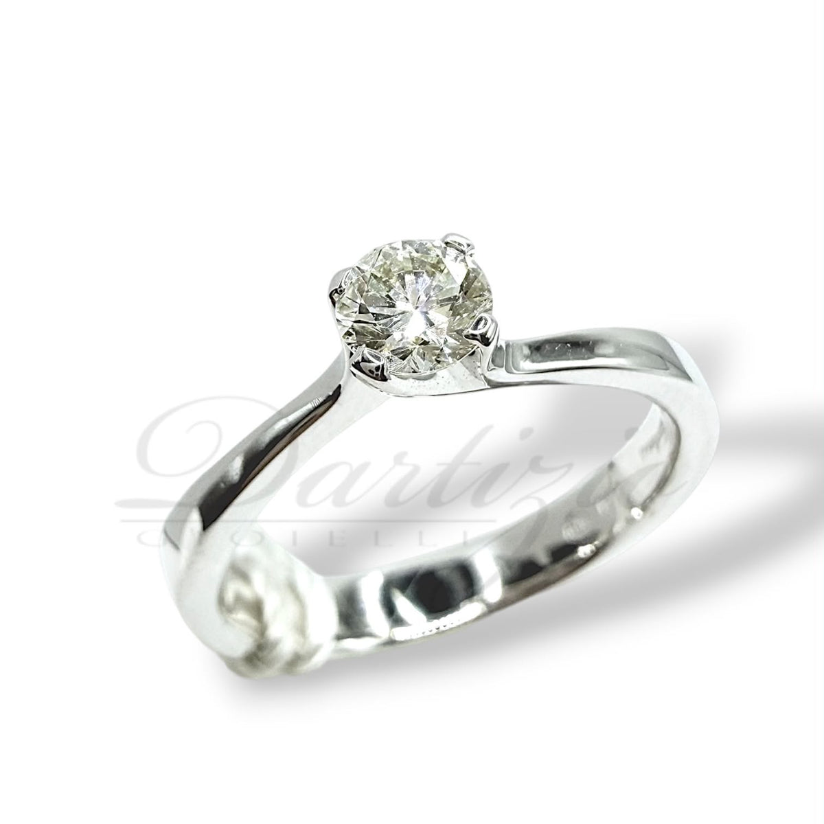 Anello Solitario Salvini in Oro 18KT 18KT e Diamante ct. 0,30