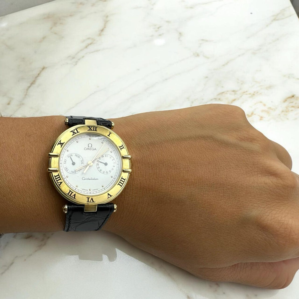 Orologio Omega Constellation in Oro 18KT 18KT Swiss Made Multifunzione