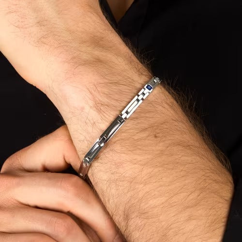 Bracciale Uomo Morellato Motown in Acciaio