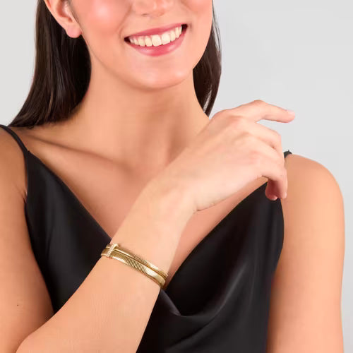 Bracciale Donna Morellato Onda in Acciaio Dorato