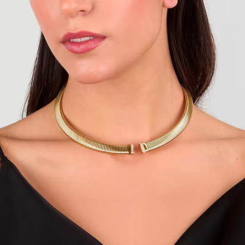 Collana Donna Morellato Onda in Acciaio Dorato