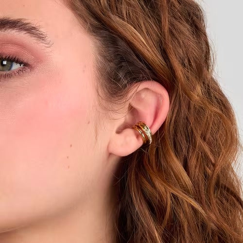 Mono Orecchino Morellato Earcuff in Acciaio Dorato