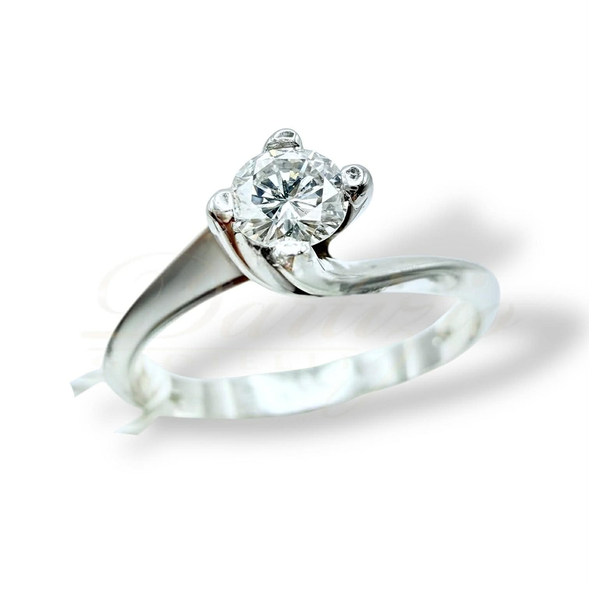 Anello Solitario in Oro 18KT 18KT e Diamante Ct. 0,29