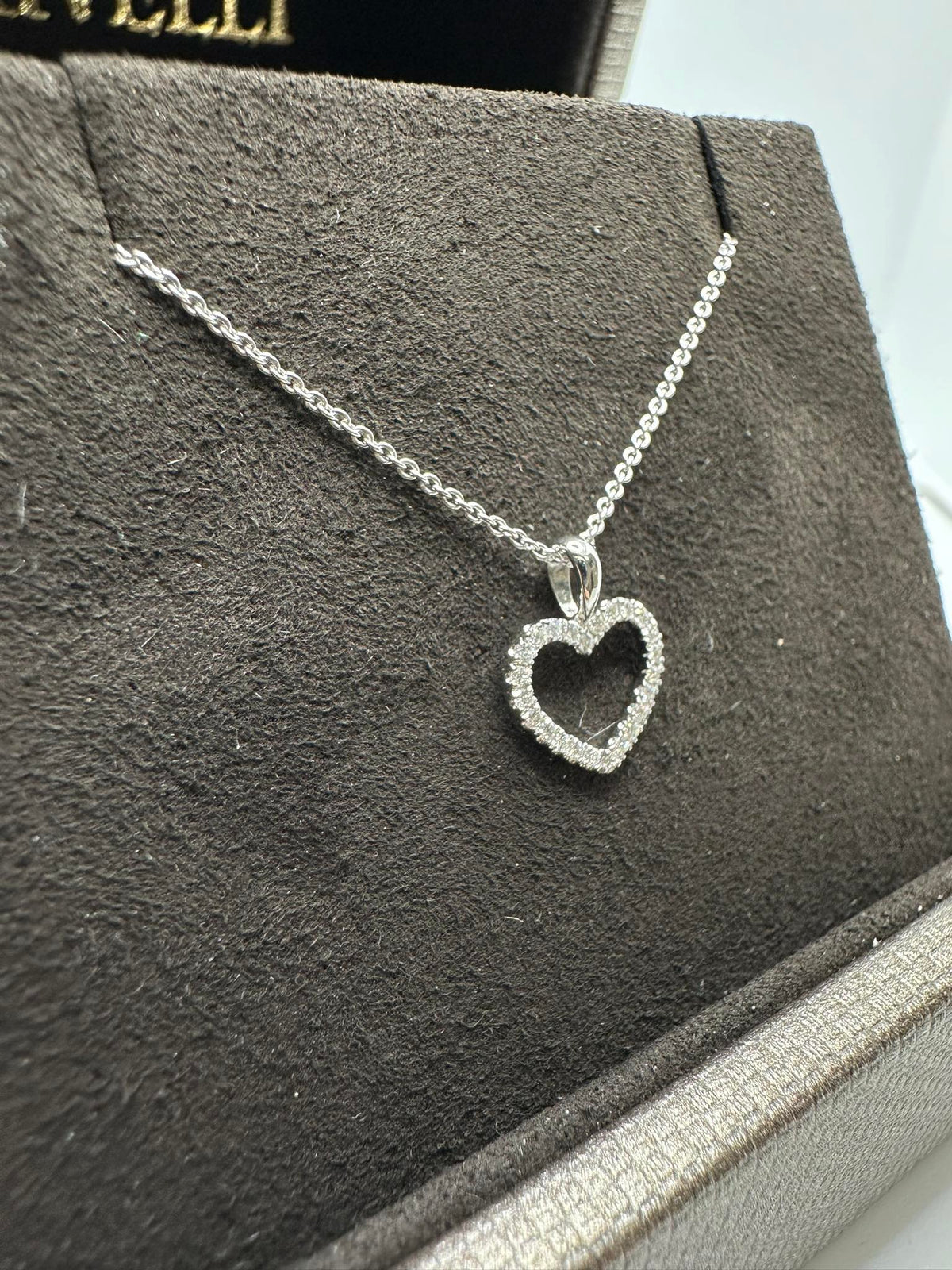 Collana donna Crivelli con Cuore con Diamanti
