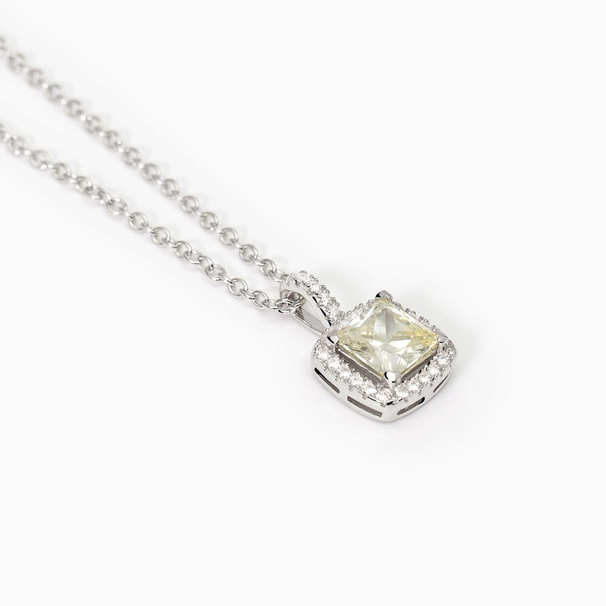 Collana Donna Mabina in Argento con Zirconi