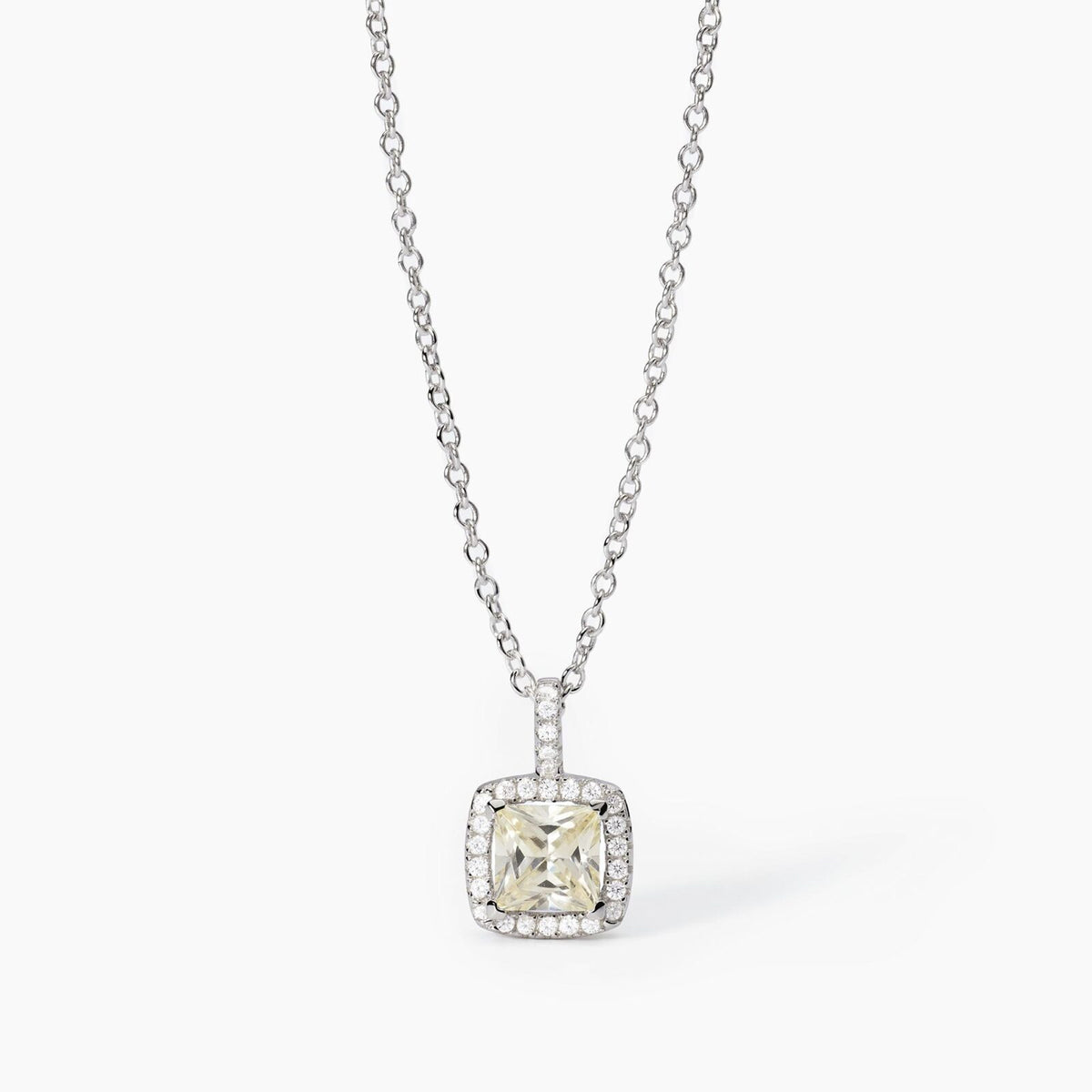 Collana Donna Mabina in Argento con Zirconi
